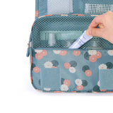Hanging Travel Cosmetic Bag Women Zipper Makeup Bags Polyester