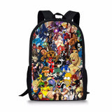 HaoYun Anime Kids Backpack Party Pattern School Book Bag