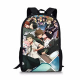 Monokuma Schoolbag Shoulder Backpack for Teenagers