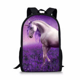 HaoYun Unicorn Horse Toddler School Book Bag
