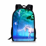 HaoYun Unicorn Horse Toddler School Book Bag