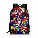 Super Mario Print School Backpack for Kids