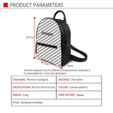 HaoYun Hot Queen Band Pattern Women's Backpack