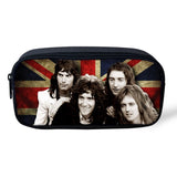 HaoYun Pencil Case Queen Band Printing Primary Students Pen Bags