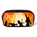 HaoYun Pencil Case Queen Band Printing Primary Students Pen Bags
