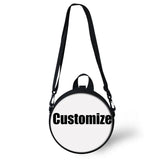 HaoYun Gothic 12 Constellations Bag Mini Girl Boy Round Bag Women Shoulder