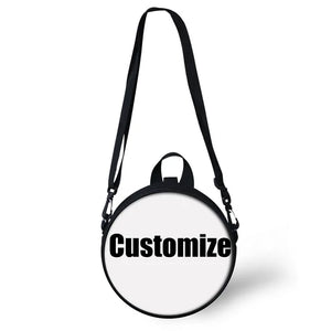 HaoYun Kids Round School Book-Bags Beblade Pattern Girls 3D