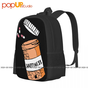 Happiness Pills Drugs Tumblr Hipsterindie High Heartbreak Backpack