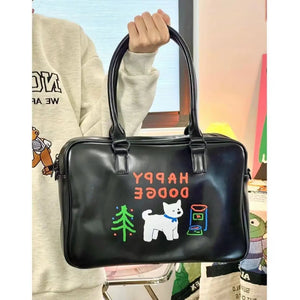 Cartoon Waterproof Shoulder Bag Large Capacity Tote Bag