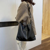 Harajuku Large-capacity Shoulder Bag, High-end Western Style Tote