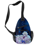 Anime Fairy Tail 3D Print Chest Bag Oxford Waterproof Outdoor Sports