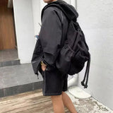 Harajuku Backpack Dark Academia School Bag for Girls