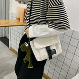 Harajuku Small Bag Solid Handbags