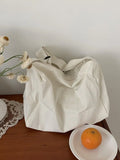 Harajuku Casual Tote Bag Female Candy Canvas Shoulder Bag