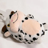 Harajuku Cow Pattern Canvas Bag Women Shoulder Messenger Girls