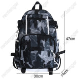 Harajuku Graffiti Print Backpack