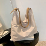 Harajuku Gothic Canvas Tote Bag Large Capacity Female Shoulder Bag