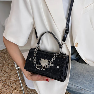 Harajuku Gothic Metal Punk Biker Shoulder Bag