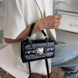 Gothic Shoulder Bag Metal Punk Style Handbag
