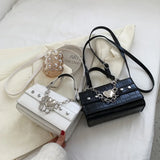 Gothic Shoulder Bag Metal Punk Style Handbag