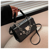 Harajuku Gothic Shoulder Bag Metal Punk Style Female Handbags