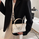 Gothic Shoulder Bag Metal Punk Style Handbag