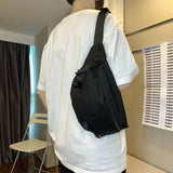 Harajuku Hip hop Bag Fanny pack Street Crossbody Chest pack Waist Belt Bag