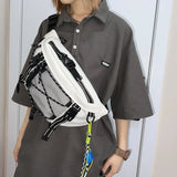 Harajuku Hip-hop Fanny Pack Waist Bag for Men Women Unisex