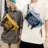 Harajuku Hip-hop Fanny Pack Waist Bag for Men Women Unisex