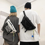 Harajuku Hip-hop Fanny Pack Waist Bag for Men Women Unisex