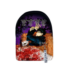 Jujutsu Kaisen School Bags - Waterproof 3D Print Shoulder Backpacks
