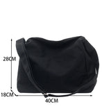 Harajuku Large Capacity Canvas Crossbody Bag for Women Girl