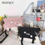 Harajuku Nylon Crossbody Bag Large Capacity for Work Sports
