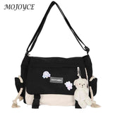 Harajuku Nylon Crossbody Bag Large Capacity for Work Sports