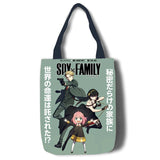 Harajuku SPY x FAMILY Cartoon Large Tote Bag