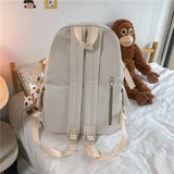 Harajuku School Bags Nylon Women's Backpack Large Capacity Backpacks