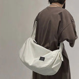 Harajuku Techwear Canvas Streetwear Hiphop Sling Crossbody Bag