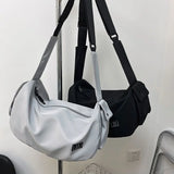 Harajuku Techwear Canvas Streetwear Hiphop Sling Crossbody Bag