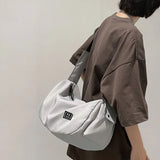 Harajuku Techwear Canvas Streetwear Hiphop Sling Crossbody Bag