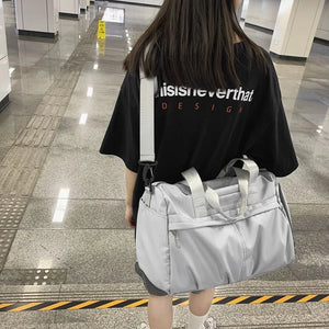 Harajuku Techwear Nylon Sling Gothic Crossbody Bag