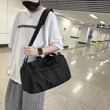 Harajuku Techwear Nylon Sling Gothic Crossbody Bag
