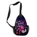Harajuku Midnight Gospel 3D Print Chest Bag