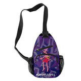Harajuku Midnight Gospel 3D Print Chest Bag