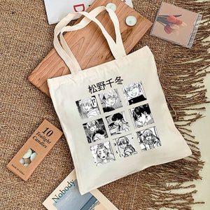 Harajuku Tokyo Avenger Shoulder Bag Canvas Bag Casual Shopper Tote Bag