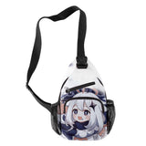 Harajuku Paimon 3D Print Chest Bag Boys/Girls Outdoor Crossbody Bag