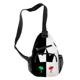 Harajuku Ranboo 2 Boys/Girls Chest Bags Oxford Waterproof Outdoor Sports Travel
