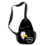 Harajuku Ranboo 2 Boys/Girls Chest Bags Oxford Waterproof Outdoor Sports Travel