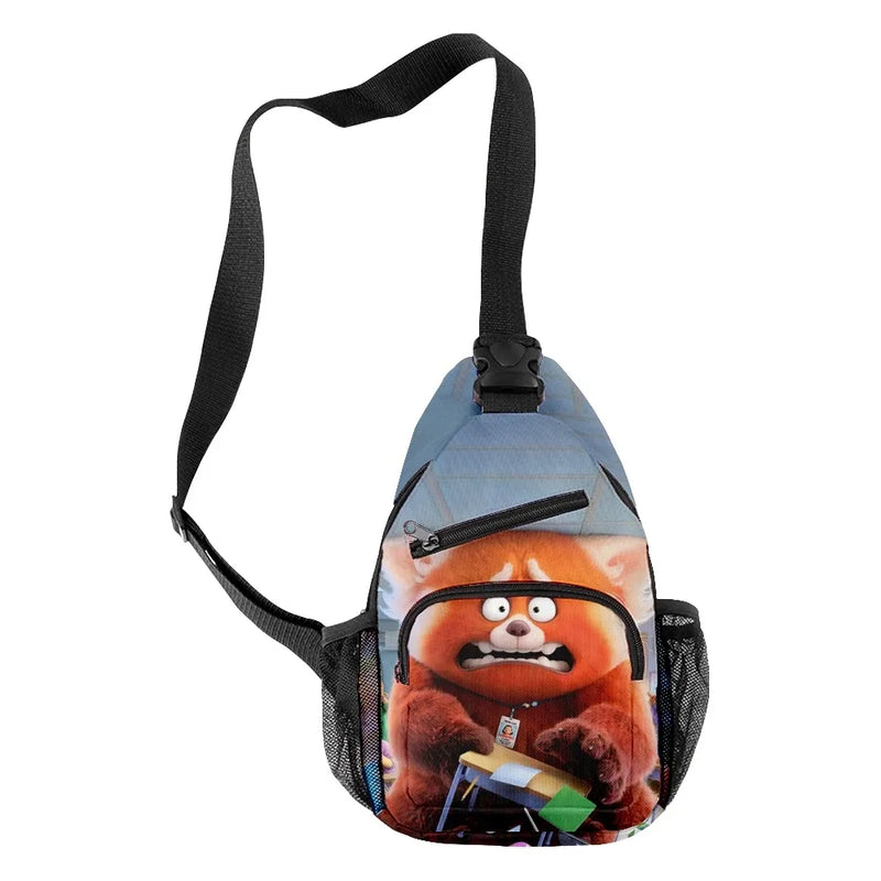 Harajuku Waterproof Chest Bags Outdoor Sports Travel Crossbody Bags