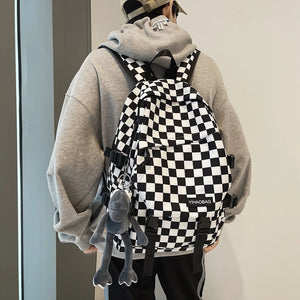 Harajuku Ulzzang Versatile Waterproof Backpack
