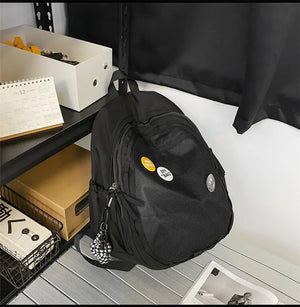 Harajuku Women Large Capacity Nylon Backpack